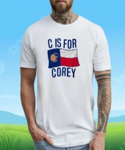 Corey Seager C is for Corey Texas Tee Shirt