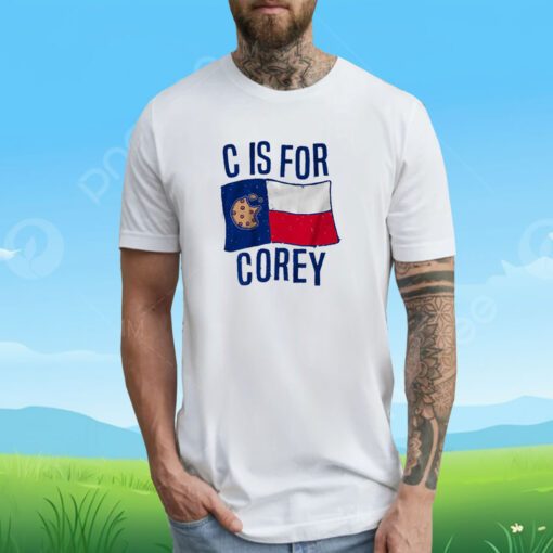 Corey Seager C is for Corey Texas Tee Shirt