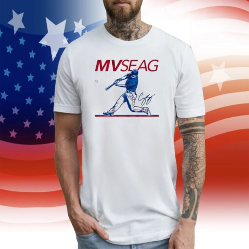 Corey Seager MVSeag Texas Baseball Tee Shirts