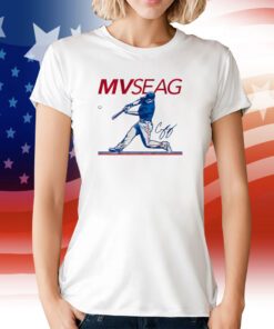 Corey Seager MVSeag Texas Baseball Tee Shirt