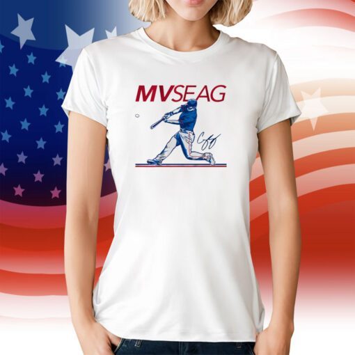 Corey Seager MVSeag Texas Baseball Tee Shirt