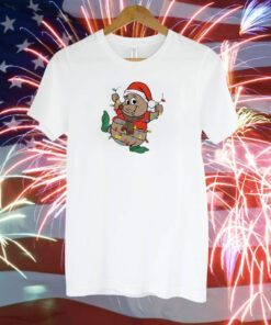 Cute Santa Gus Christmas Lights Sweatshirts