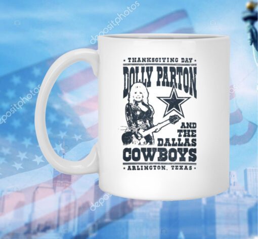 Dolly Parton Dallas Cowboys Mug