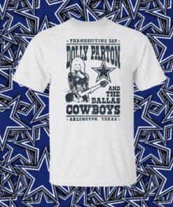 Dolly Parton Dallas Cowboys Texas T-Shirt Longsleeve