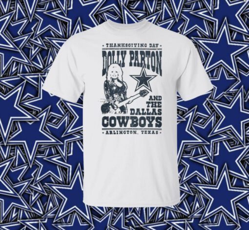 Dolly Parton Dallas Cowboys Texas T-Shirt Longsleeve