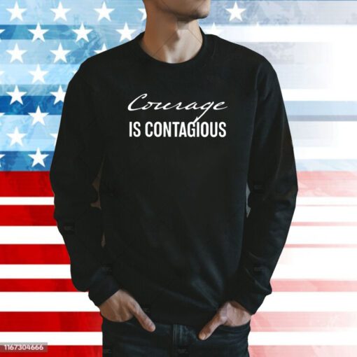 Dr Shawn Baker Courage Is Contagious Sweatshirt