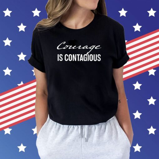 Dr Shawn Baker Courage Is Contagious T-Shirts