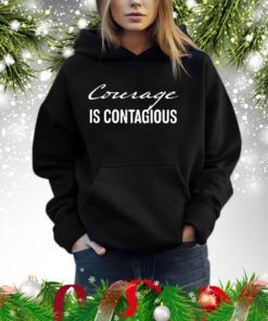 Dr Shawn Baker Courage Is Contagious Sweatshirts