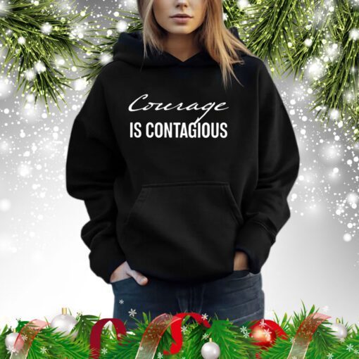 Dr Shawn Baker Courage Is Contagious Sweatshirts