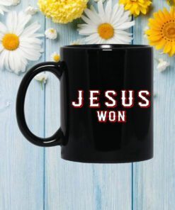 Evan Carter Jesus Won Mugs