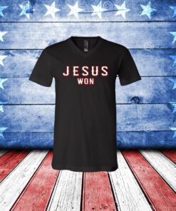 Evan Carter Jesus Won V-neck Shirt