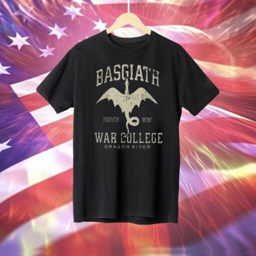 Fourth Wing Basgiath War College Hoodie T-Shirt