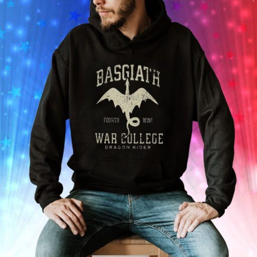 Fourth Wing Basgiath War College Hoodie TShirt