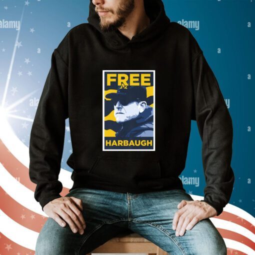 Free Coach Harbaugh Hoodie T-Shirt