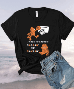 Garfield Two Moods Theyetee Tee Shirts