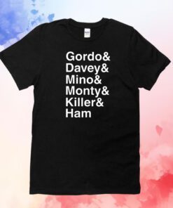 Gordo & Davey & Mino & Monty & Killer & Ham Hoodie T-Shirt
