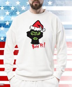 Grinch Run It Christmas Sweatshirt