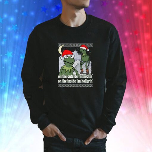 Hootin' & Hollerin' At Christmas Sweatshirt