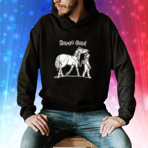 Horse Gorl Hoodie T-Shirts