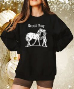 Horse Gorl Hoodie Shirt