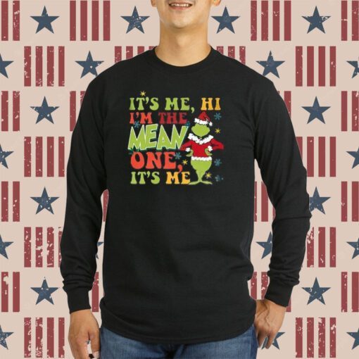 It’S Me Hi I’M The Mean One It’S Me Print Casual Sweatshirts