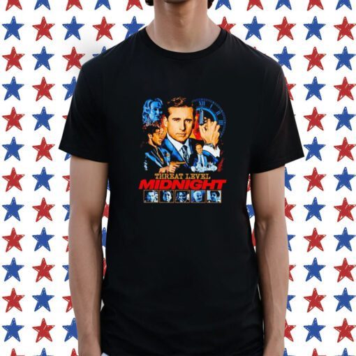 JJ Watt Pat McAfee Threat Level Midnight T-Shirt