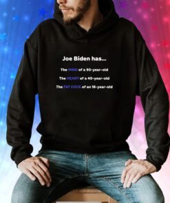 Joe Biden Has The Mind The Heart The Fat Cock Sweatshirts