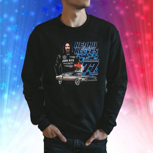 John Wick Keanu Reeves #77 Sweatshirt