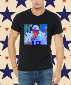 Official Josh Dobbs Laser Eyes T-Shirt