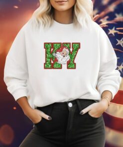 Kentucky Christmas Print Casual Sweatshirts