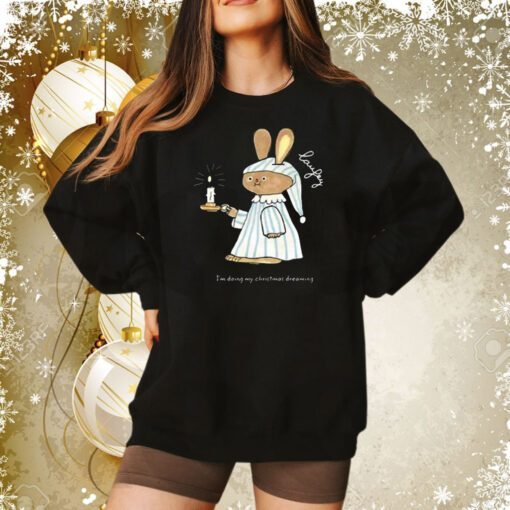 Laufey Jingle Bunny I’m Doing My Christmas Dreaming Sweatshirt