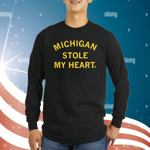 MICHIGAN STOLE MY HEART Sweatshirts