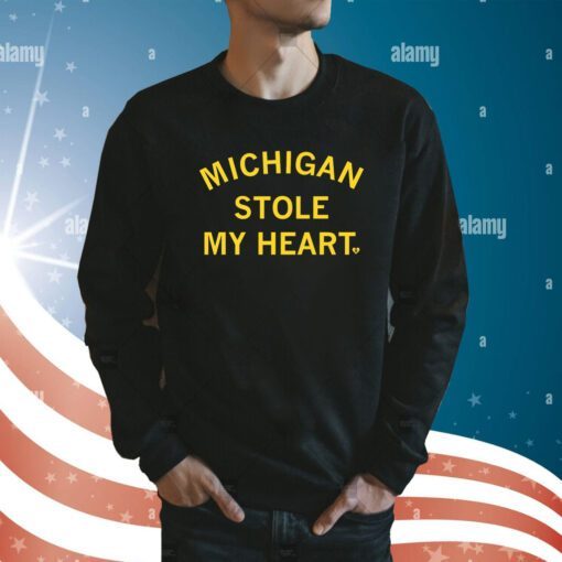 MICHIGAN STOLE MY HEART Sweatshirt