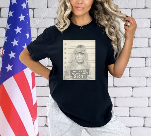 Margot Robbie mugshot vintage shirt