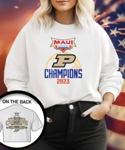 Maui Invitational Champions Purdue Boilermakers 2023 Sweatshirt