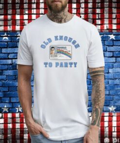 McLovin Hawaii Old Enough To Party Hoodie T-Shirt