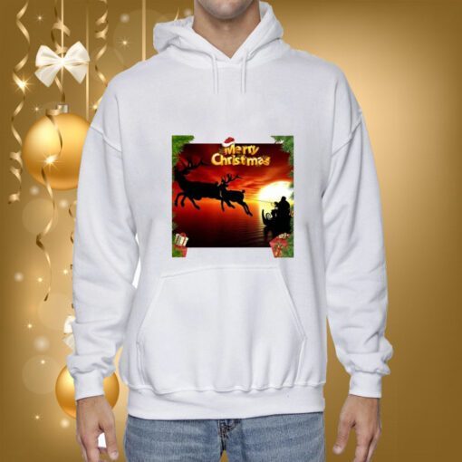 Merry Christmas Sunset SweatShirt