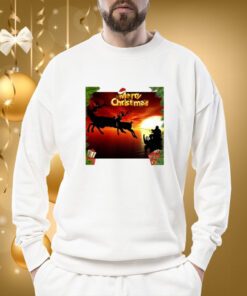 Merry Christmas Sunset SweatShirts