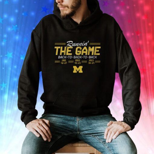 Michigan Back-To-Back-To-Back Sweatshirt