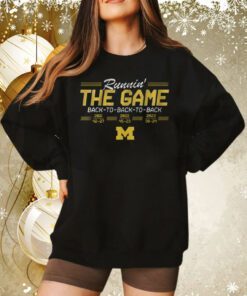 Michigan Back-To-Back-To-Back Sweatshirts