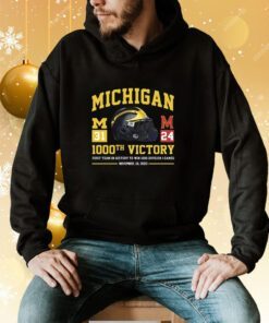 Michigan Wolverines 1001st Victory First Team In History To Reach 1001 Wins November 25 2023 Sweatshirt