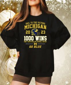 Michigan Wolverines Champion Football 1000 Wins Sweatshirt