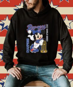 Mickey Mouse Rangers 2023 World Series Champions Hoodie T-Shirt