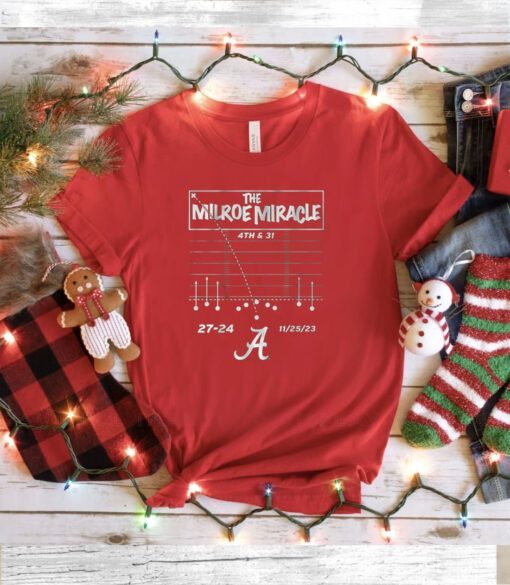 Milroe Miracle Iron Bowl Hoodie TShirt