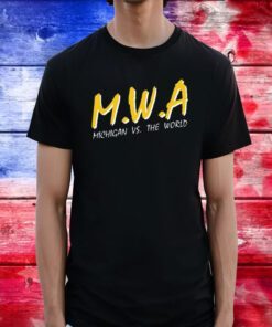 Official Mwa Michigan Vs The World T-Shirt