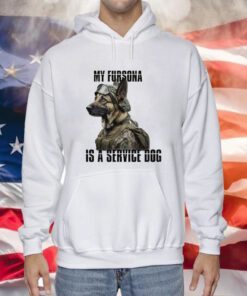 My Fursona Is A Service Dog Hoodie Tee Shirt