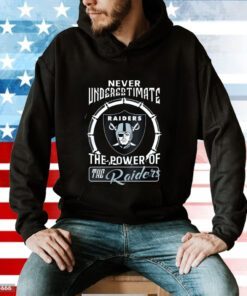 Never Underestimate The Power Of The Las Vegas Raiders Sweatshirts