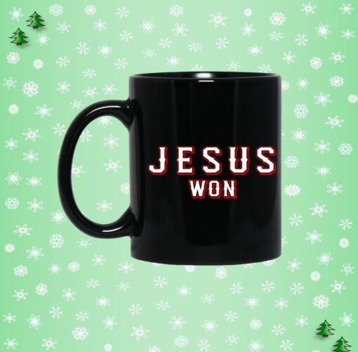 Official Jesus Won Rangers Mug