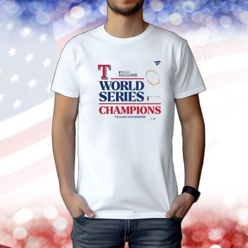 Texas Rangers 2023 World Series Champions Tee Shirt