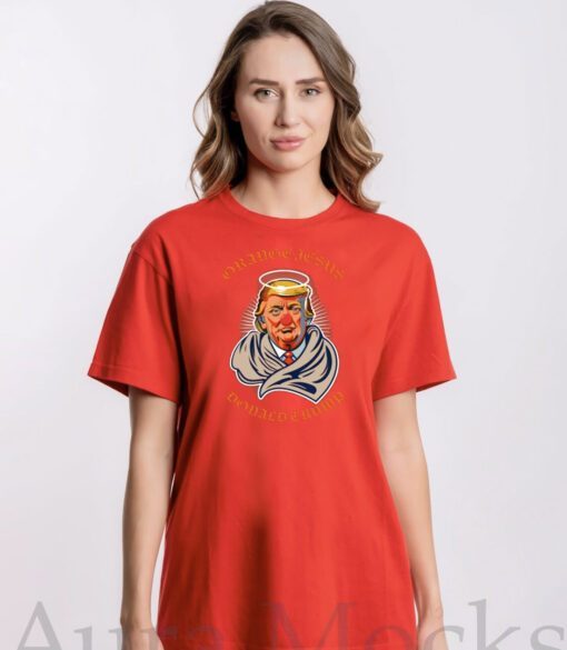 Orange Jesus Donald Trump Hoodie T-Shirt